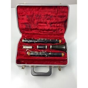 Vintage Triomphe Clarinet w/ Hard Carry Case - For Parts or Repair EB1989
